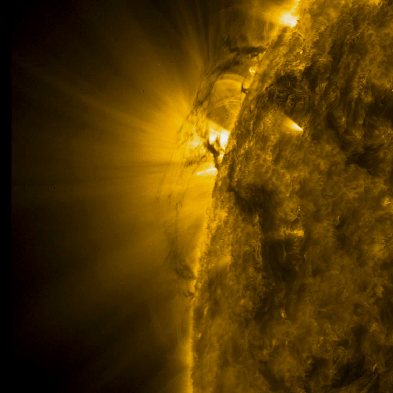 Solar Tornadoes Dance Across Sun's Surface in NASA Video